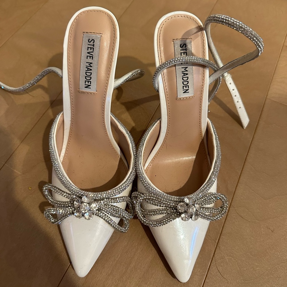 Steve madden heels. worn once inside for my engagement party